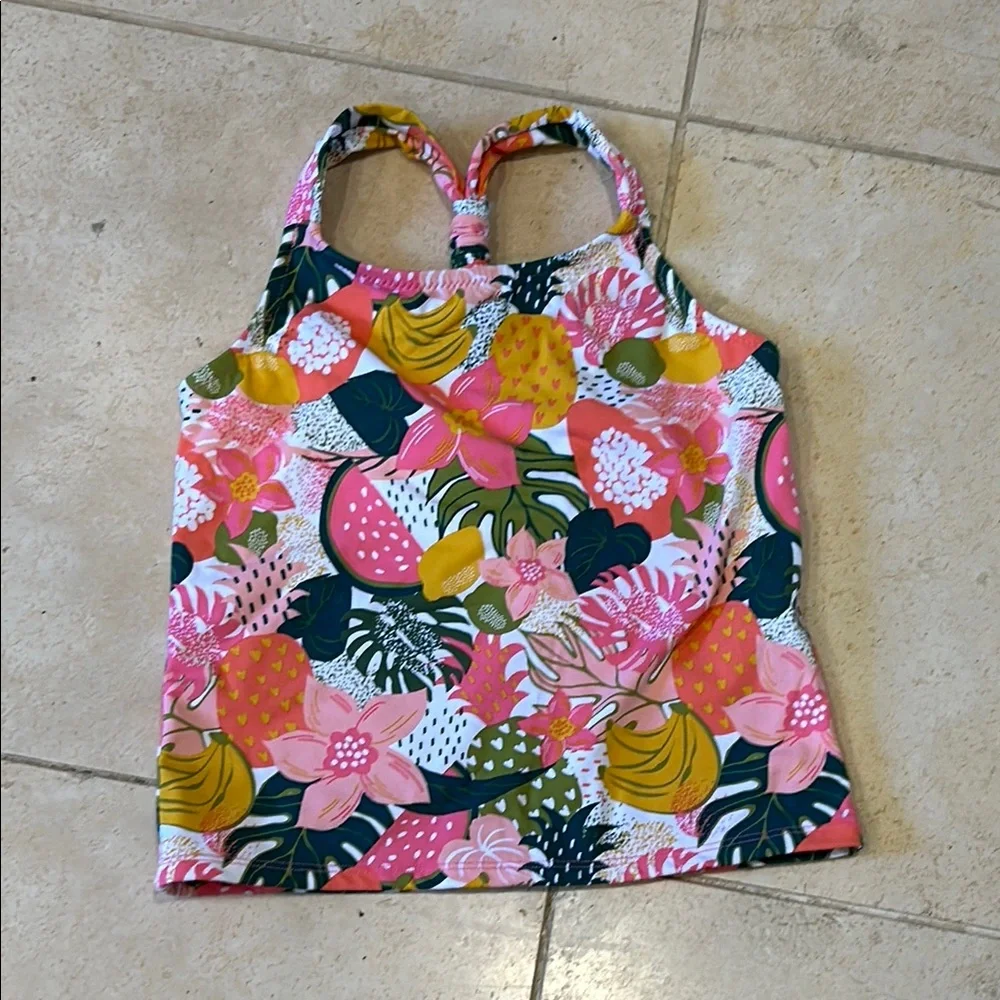 Garnet Hill Floral Tankini with Board Shorts Set - Picture 7 of 10